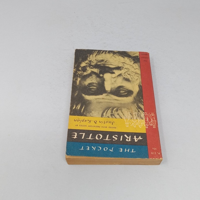 The Pocket Aristotle: 1960 Pocket Library Paperback Edited by Justin D. Kaplan gallery
