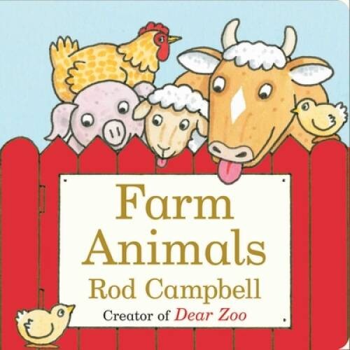Farm Animals (Dear Zoo & Friends) – Board book By Campbell, Rod – VERY GOOD