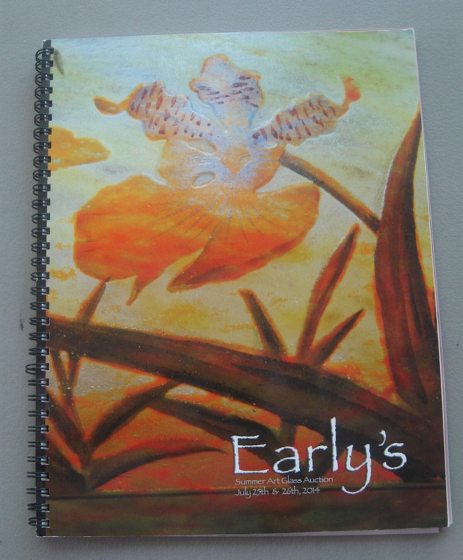 July 2014 Summer Art Glass Auction Catalog Early’s Auction Company – 116 Pages