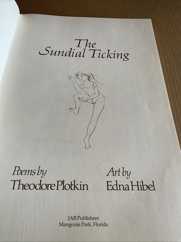 The Sundial Ticking by Theodore Plotkin and Edna Hibel, Signed and Numbered #325 gallery