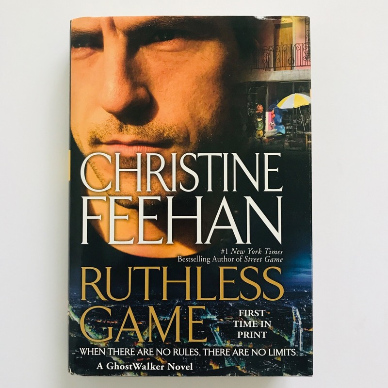 RUTHLESS GAME A GhostWalker Novel Christine Feehan First Time In Print Hardcover