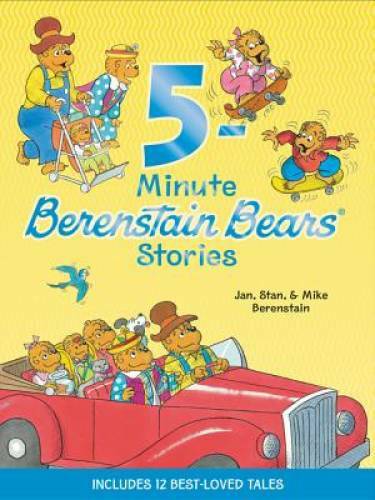 Berenstain Bears: 5-Minute Berenstain Bears Stories – Hardcover – ACCEPTABLE