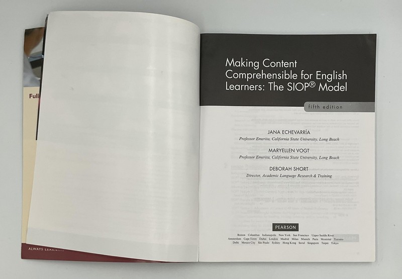 Making Content Comprehensible For English Learners Paperback Maroon Pearson gallery
