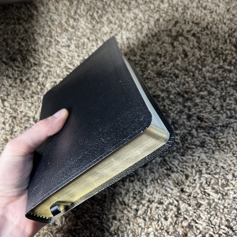 NRSV New Revised Standard Version Premium Bible Black Bonded Leather Abingdon gallery