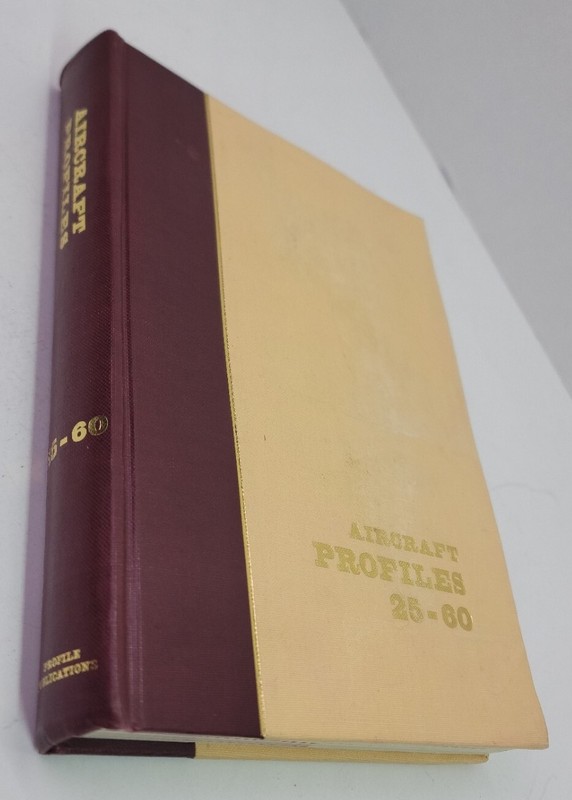 Aircraft Profiles Nos 25-60 Hardcover Book 1965 Illustrated Airplanes Military gallery