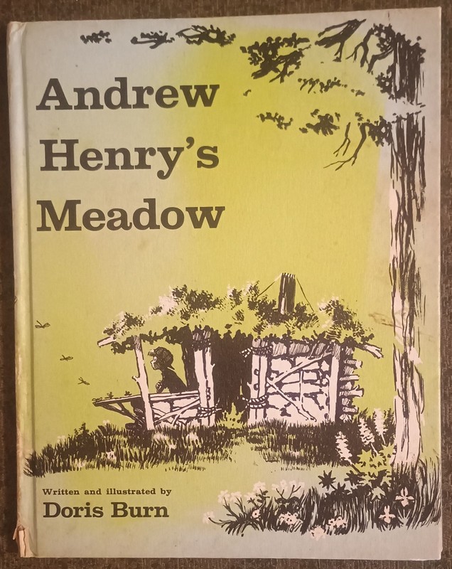 Andrew Henry’s Meadow by Doris Burn – hardcover book – 1965