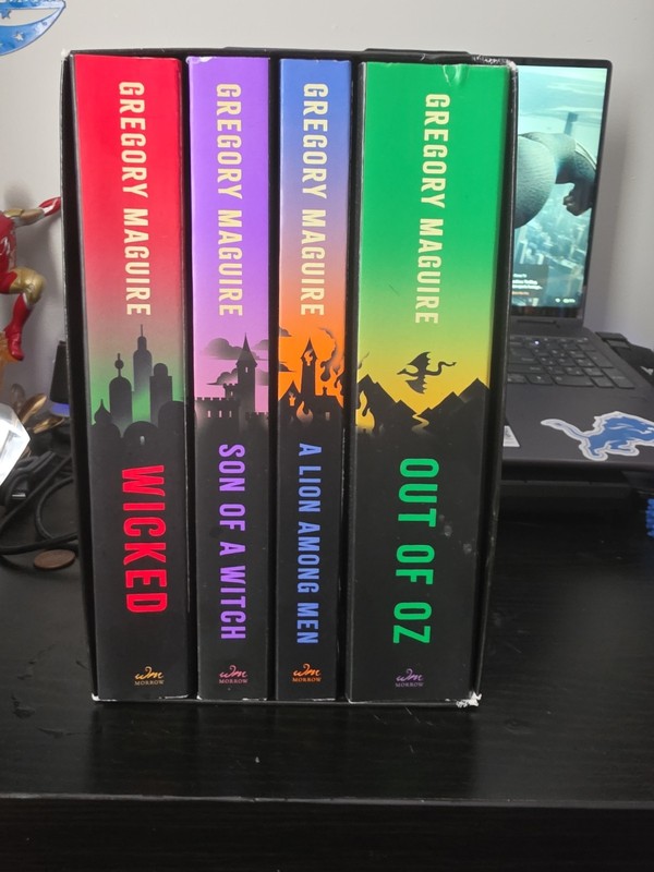 The WICKED Years: Son of a Witch, Out of Oz, A Lion Among Men & Wicked BookSet.