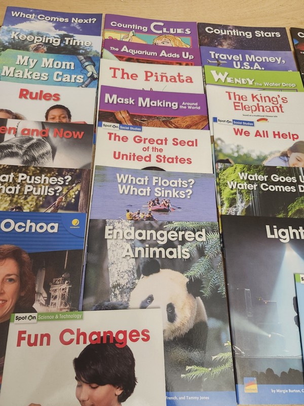 Lot of 30 Benchmark Education Books ~ VGC ~ Homeschool, Early Learning gallery
