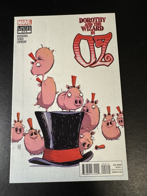 Dorothy And The Wizard In Oz Marvel Series #2,3, 7, 8 Comic Books Lot gallery