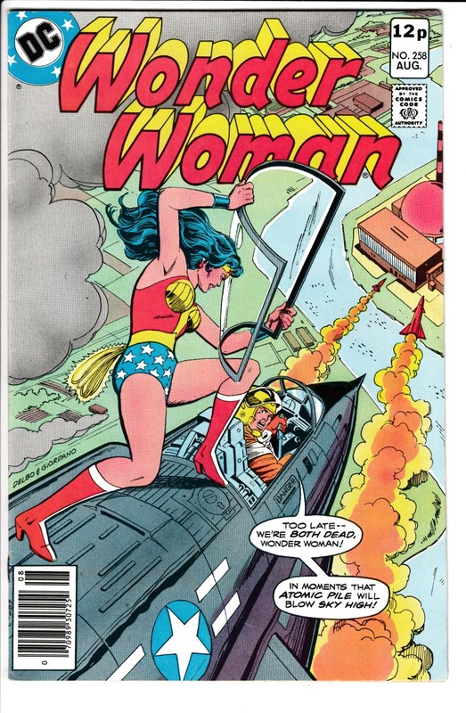 WONDER WOMAN #258, UK PRICE VARIANT, VF (8.0), DC Comics (1979)