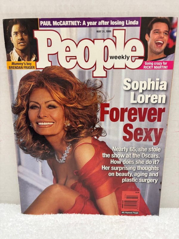 Vintage Celebrity Magazine Lot Sophia Loren Hepburn MacGraw 1967–2012 gallery