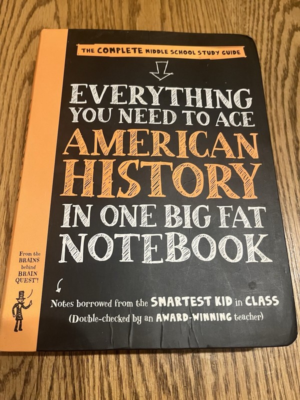 Big Fat Notebook American History Study Guide by Brain Quest, Workman, Paperback