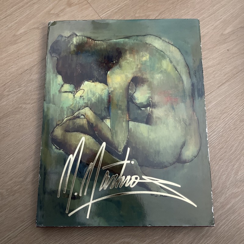 Martiros Manoukian Hardcover Book w/ DJ Condition Art History SIGNED!