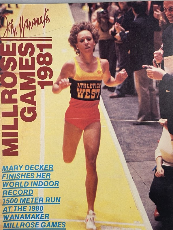 6 Wanamaker Millrose Games NYC Madison Square Garden Programs 1974 - 1983 Track gallery