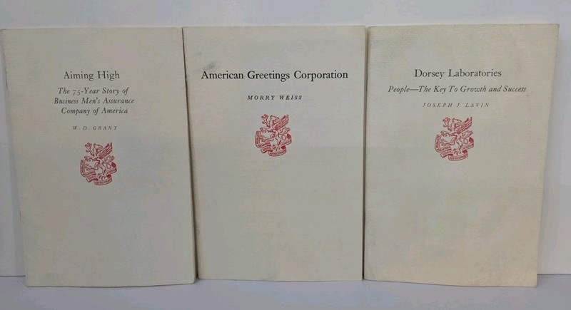 ​Lot of 9 Vintage Newcomen Society Business History Pamphlets Corporate Booklets gallery