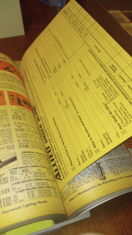 Vintage 1962 Allied Electronics for Industry Catalog 584 Pages - See Descrition gallery