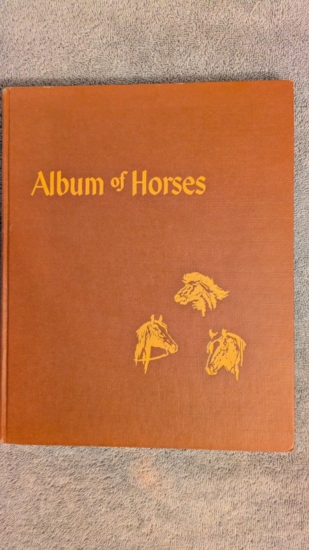 Marguerite Henry, ALBUM OF HORSES, Rand McNally, HB, 1954, Wesley Dennis Illust