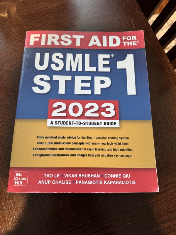 First Aid for the USMLE Step 1 2023 by Vikas Bhushan, Tao Le, Panagiotis…