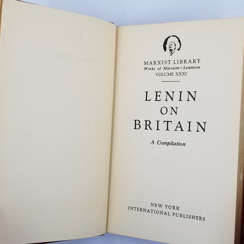 Lenin on Britain A Compilation – 1934 International Publishers - Marxist Library gallery