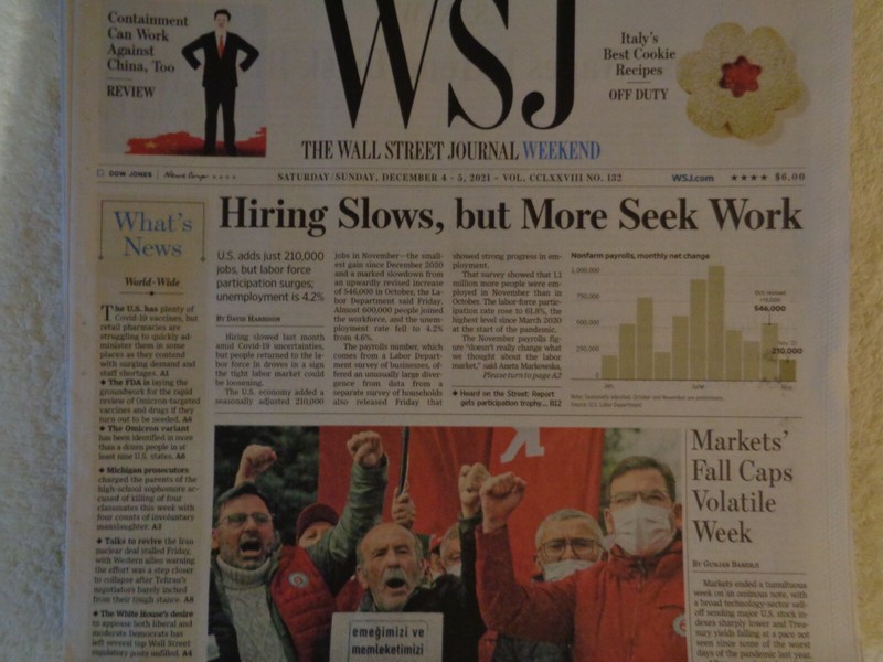 The Wall Street Journal newspapers from 12-04-2021 to 10-12-2022
