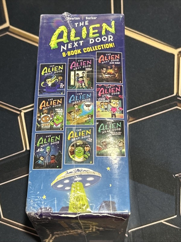 The Alien Next Door 8 Book + 1 Bonus Book Collection Lot by A.I. Newton Young gallery