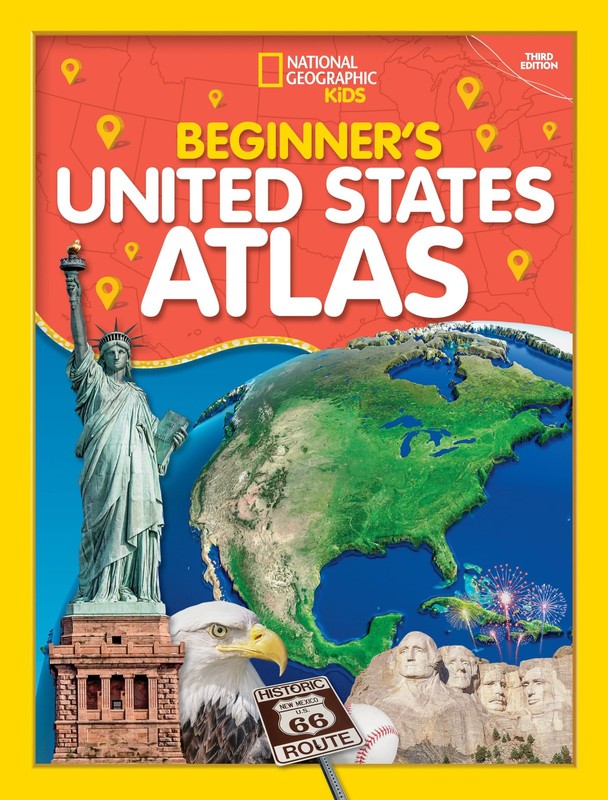 National Geographic Kids Beginner’s U.S. Atlas 2020, 3rd Edition (NGK Atlase…