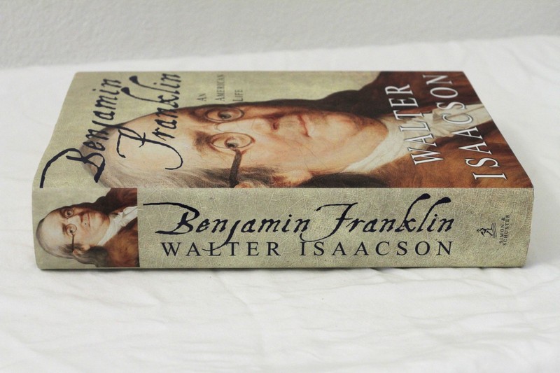Benjamin Franklin: An American Life by Walter Isaacson (2003, HCDJ, Signed) gallery