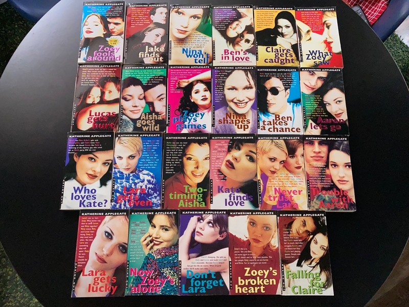 MAKING OUT SERIES KATHERINE APPLEGATE 1994-2000 PB LOT OF 23 OF 28 EXLNT COND