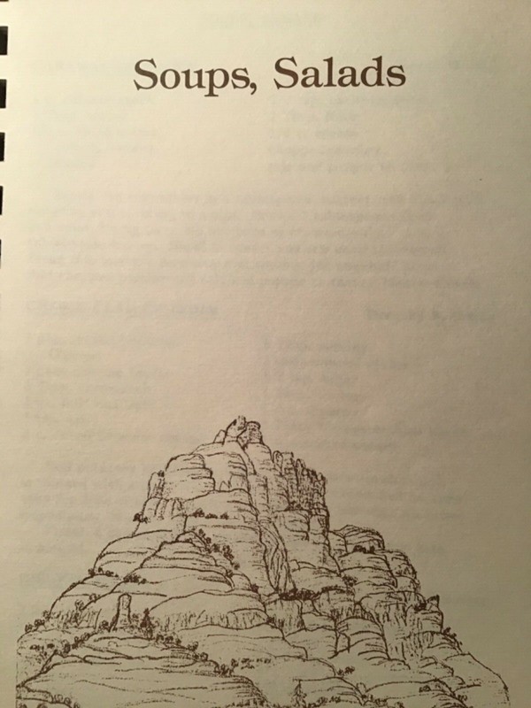 Recipes from *Church of The Red Rocks* Sedona, AZ. Church Cookbook. gallery
