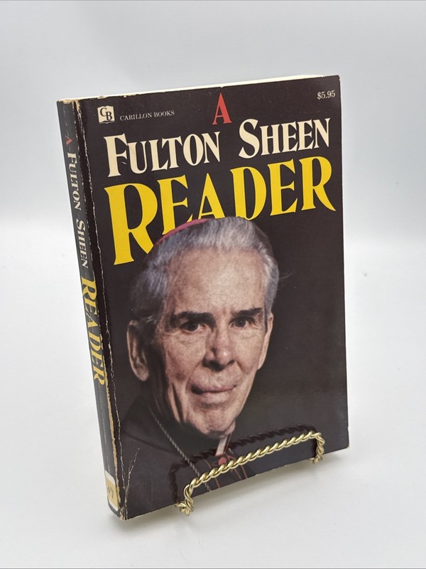 A Fulton Sheen Reader PB 1979 Catholic Digest Religious Inspiration Book