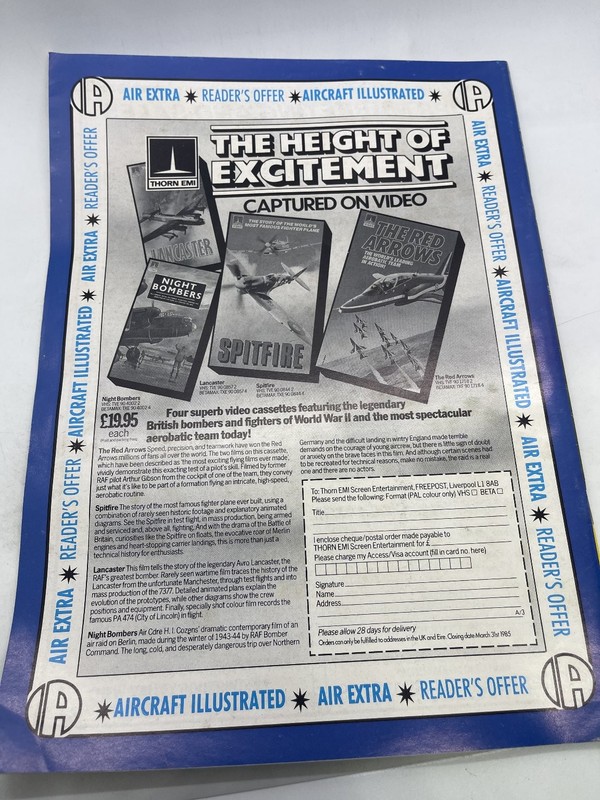 Aircraft Illustrated Magazine Feb 1985 Vol 18 No 2 Texel Paracentre Ian Allan gallery