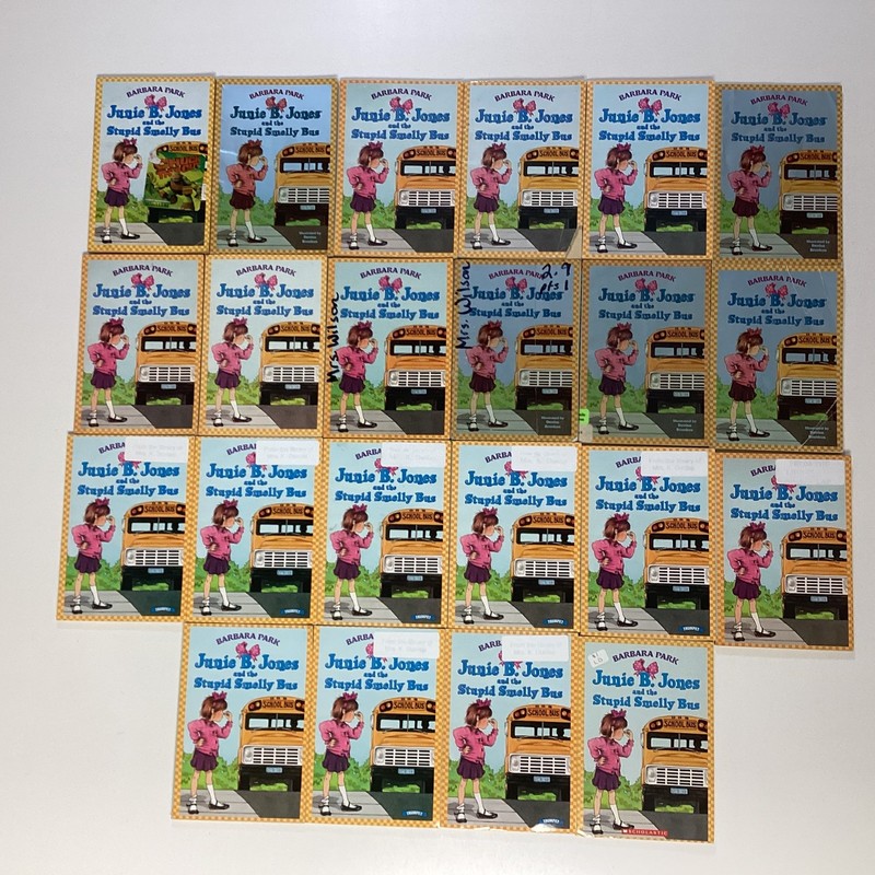 Junie B Jones Guided Reading Lot of 22 Stupid Smelly Bus Barbara Park Teacher
