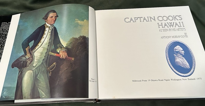 CAPTAIN COOK'S HAWAII AS SEEN BY HIS ARTISTS HC w/ Slipcase Murrary-Oliver 1975 gallery
