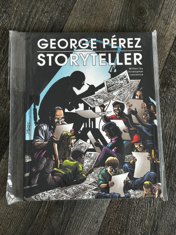 GEORGE PEREZ Storyteller Dynamic Forces SEALED Hardcover Book DC Comic Book Art