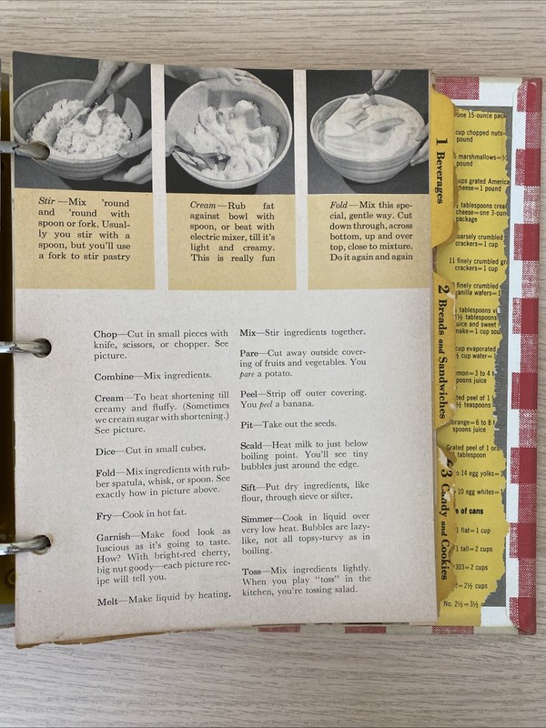 Better Homes and Gardens Junior Cook Book 1955 First Edition 3-Ring HC Binder gallery