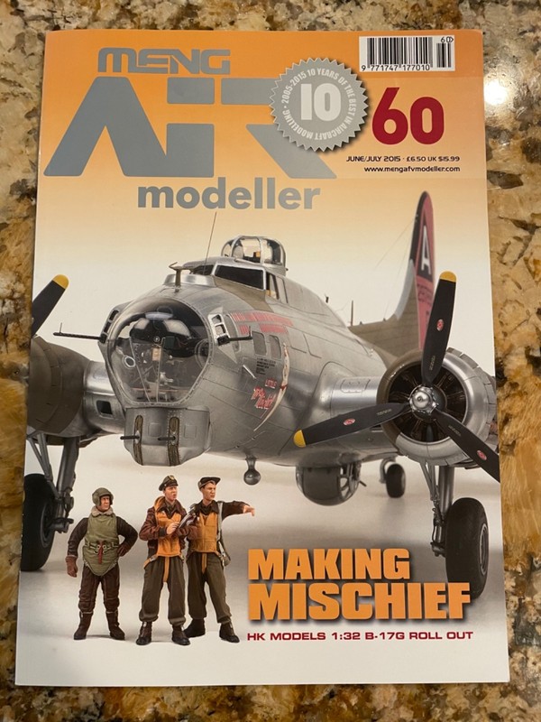 B-17G MENG AIR MODELLER JUNE/JULY 2015