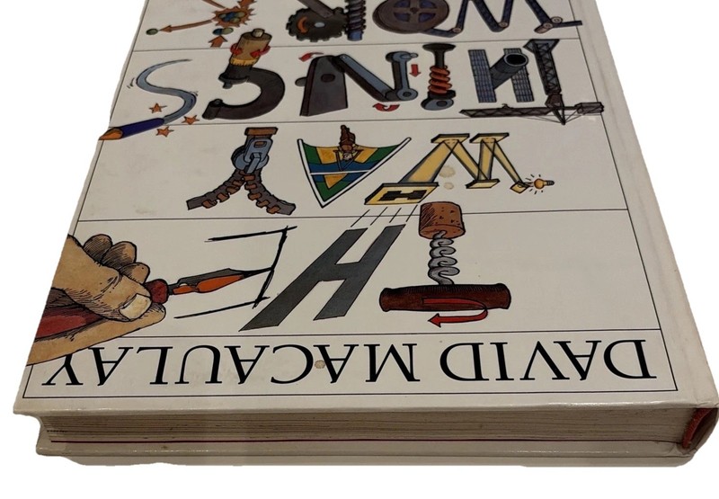 Signed David Macaulay The Way Things Work 1988 Hardcover Dust Jacket Houghton gallery