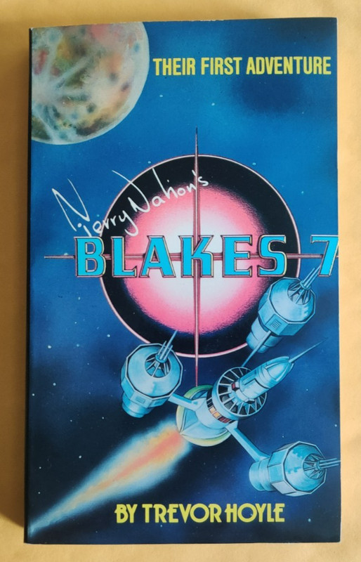 BLAKE’S 7 Their First Adventure by Trevor Hoyle PB Citadel Press 1977 1st Print