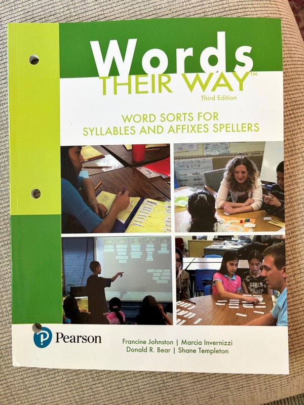Words Their Way Ser.: Words Their Way : Word Sorts for Syllables and Affixes…