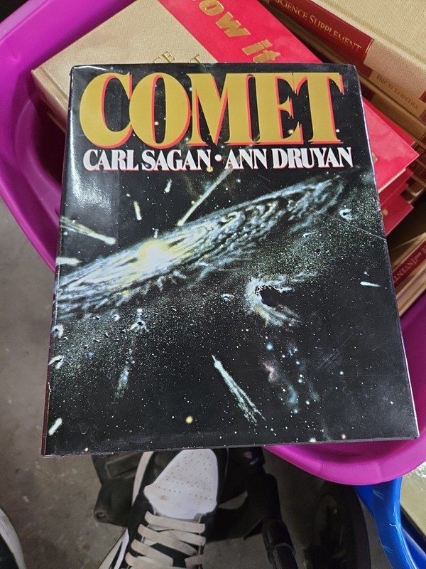 Comet Carl Sagan Hardcover 1st Edition Hardcover T3