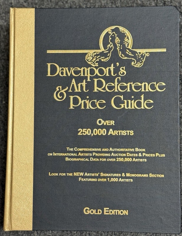 Davenport’s Art Reference & Price Guide, Gold Edition, 2004, VG