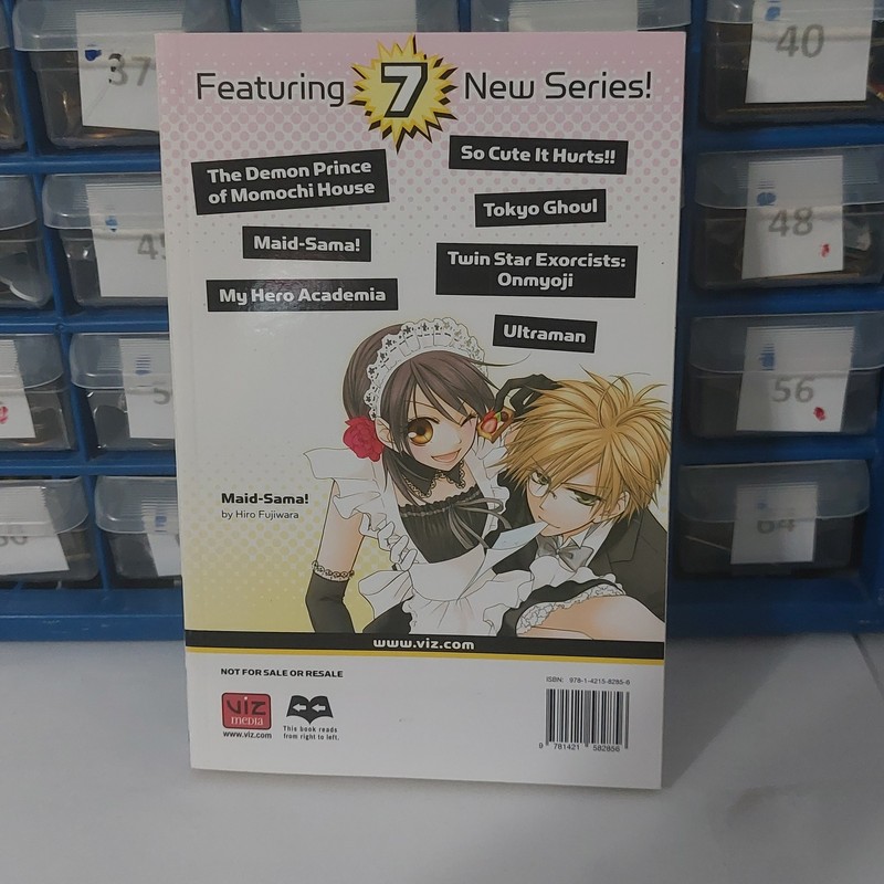 VIZ Media Manga Sampler 2015 Tokyo Ghoul Maid Sama My Hero Academia Preview gallery