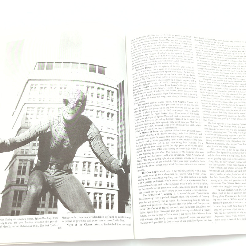 The Superhero Illustrated Guidebook Review of Superhero TV Series 1995 gallery