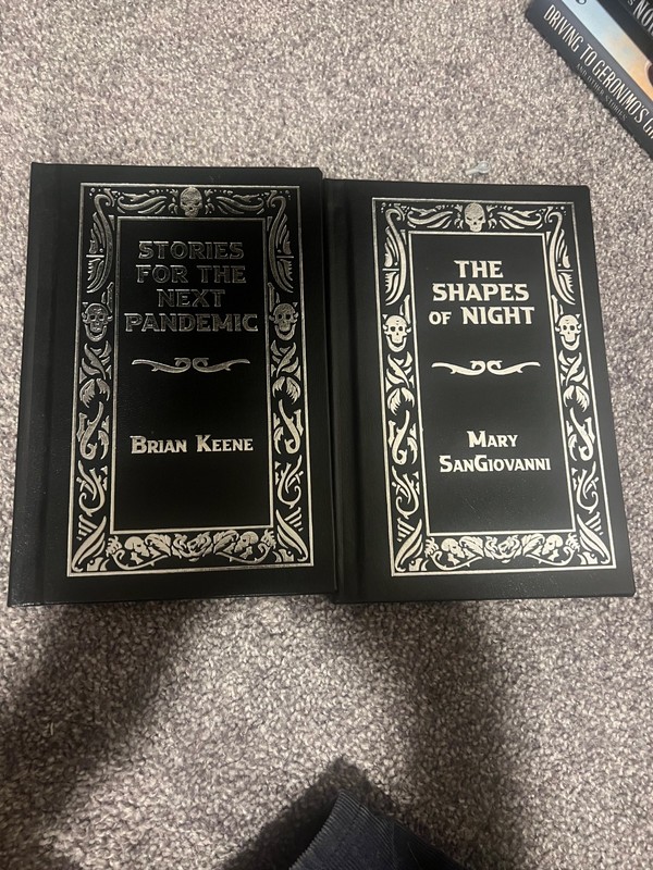 brian keene signed mary sangiovanni stories for the next pandemic the shapes