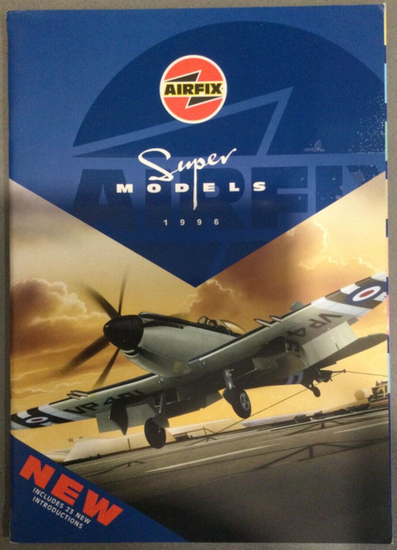 Airfix 1996 Catalog Super Models Military Aircraft Warships Armor Cars Humbrol