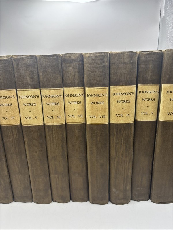 The Works Of Samuel Johnson Complete Set Of 12 Twelve Volumes (1816) Hardback gallery