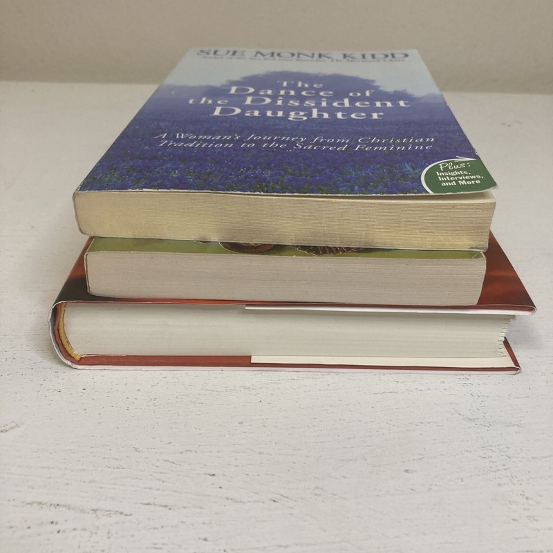 Lot of 3 Sue Monk Kidd Books: The Dance Of The Dissident Daughter, The Mermaid C gallery