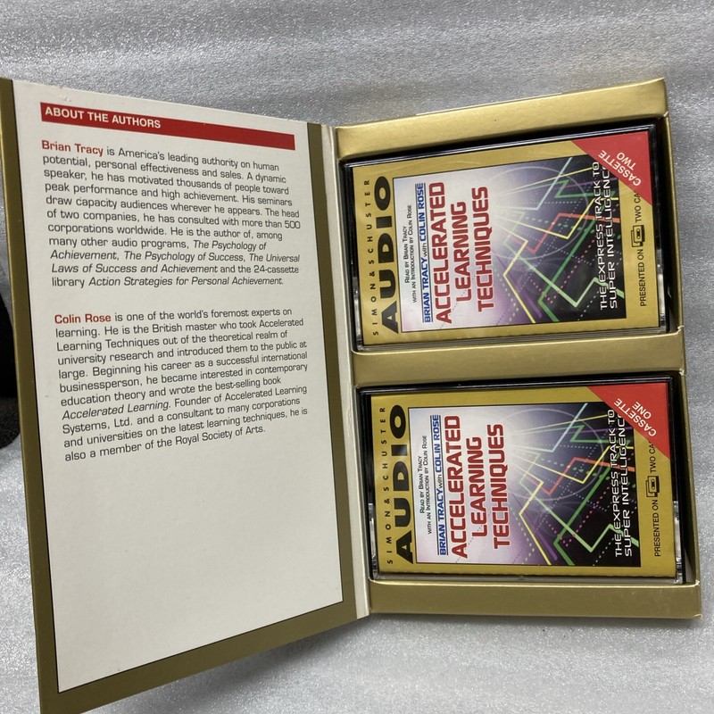 Accelerated Learning Techniques with Brian Tracy and Colin Rose, audio book gallery
