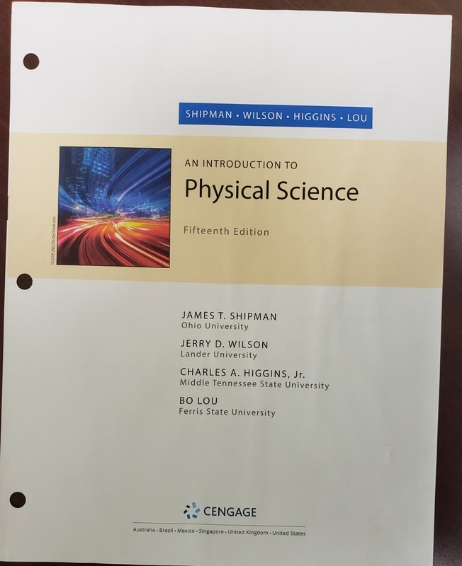 An Introduction to Physical Science | 15th Edition-LOOSELEAF