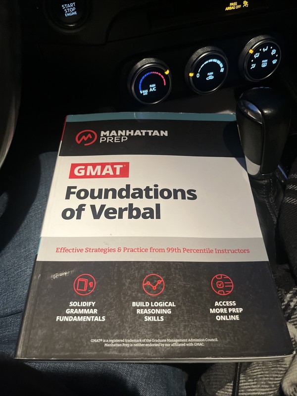 Manhattan Prep GMAT Foundations of Verbal 2020 College Preparation – Test